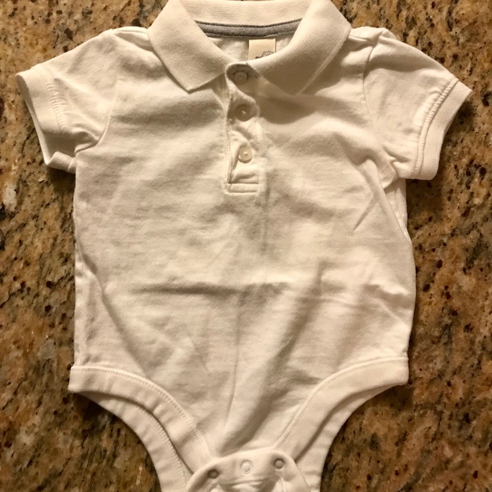 Old Navy polo onesie